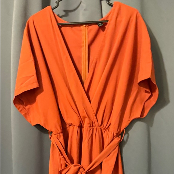 SHEIN Burnt Orange Jumpsuit - Picture 3 of 4